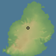 Shaded relief of the 58 km around Verdun, drawn from the GMTED2010 grid