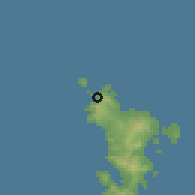 Shaded relief of the 60 km around Mtzamboro, drawn from the GMTED2010 grid