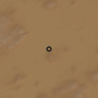 Shaded relief of the 58 km around Abasolo, drawn from the GMTED2010 grid