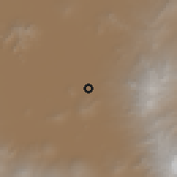 Shaded relief of the 59 km around Chicoloapan de Juárez, drawn from the GMTED2010 grid
