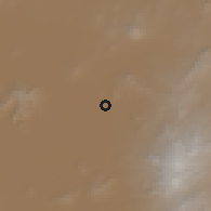Shaded relief of the 59 km around Chiconcuac de Juárez, drawn from the GMTED2010 grid