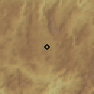 Shaded relief of the 59 km around Chilapa de Álvarez, drawn from the GMTED2010 grid
