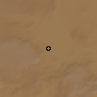 Shaded relief of the 58 km around Ciudad Manuel Doblado, drawn from the GMTED2010 grid