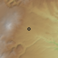 Shaded relief of the 59 km around Coatepec, drawn from the GMTED2010 grid