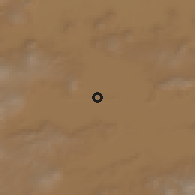 Shaded relief of the 59 km around Cuitzeo del Porvenir, drawn from the GMTED2010 grid