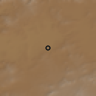 Shaded relief of the 58 km around El Pueblito, drawn from the GMTED2010 grid