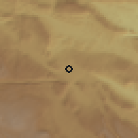 Shaded relief of the 59 km around Altamirano, drawn from the GMTED2010 grid