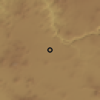 Shaded relief of the 58 km around Guadalajara, drawn from the GMTED2010 grid