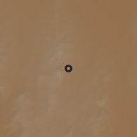 Shaded relief of the 58 km around Guadalupe, drawn from the GMTED2010 grid