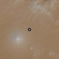 Shaded relief of the 59 km around Huamantla, drawn from the GMTED2010 grid