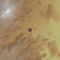 Shaded relief of the 59 km around Ixtaczoquitlán, drawn from the GMTED2010 grid