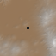 Shaded relief of the 59 km around Ixtapaluca, drawn from the GMTED2010 grid