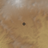 Shaded relief of the 59 km around Ixtapan de la Sal, drawn from the GMTED2010 grid