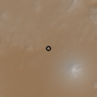 Shaded relief of the 59 km around Amaxac de Guerrero, drawn from the GMTED2010 grid