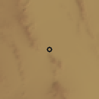 Shaded relief of the 57 km around Juan Aldama, drawn from the GMTED2010 grid