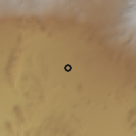 Shaded relief of the 59 km around Juan Morales, drawn from the GMTED2010 grid