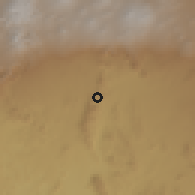 Shaded relief of the 59 km around La Joya, drawn from the GMTED2010 grid