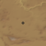 Shaded relief of the 58 km around Las Pintitas, drawn from the GMTED2010 grid