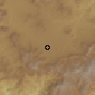 Shaded relief of the 59 km around Miahuatlán de Porfirio Díaz, drawn from the GMTED2010 grid