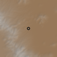 Shaded relief of the 59 km around Naucalpan de Juárez, drawn from the GMTED2010 grid