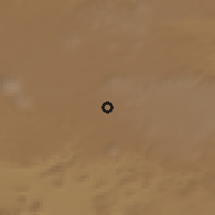 Shaded relief of the 58 km around Arandas, drawn from the GMTED2010 grid