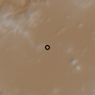 Shaded relief of the 59 km around Oriental, drawn from the GMTED2010 grid