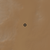 Shaded relief of the 58 km around Pabellón de Arteaga, drawn from the GMTED2010 grid