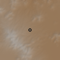 Shaded relief of the 59 km around Progreso Industrial, drawn from the GMTED2010 grid