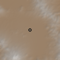 Shaded relief of the 59 km around San Andrés Cuexcontitlán, drawn from the GMTED2010 grid