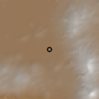 Shaded relief of the 59 km around San Gregorio Cuautzingo, drawn from the GMTED2010 grid