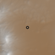 Shaded relief of the 59 km around San Martín Texmelucan de Labastida, drawn from the GMTED2010 grid