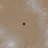 Shaded relief of the 59 km around San Mateo Otzacatipan, drawn from the GMTED2010 grid