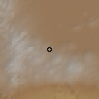 Shaded relief of the 59 km around San Miguel Topilejo, drawn from the GMTED2010 grid