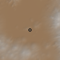 Shaded relief of the 59 km around Santa Catarina Yecahuitzotl, drawn from the GMTED2010 grid