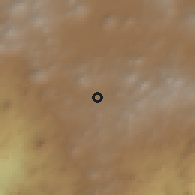 Shaded relief of the 59 km around Santa Clara del Cobre, drawn from the GMTED2010 grid