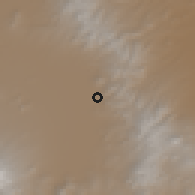 Shaded relief of the 59 km around Santa María Atarasquillo, drawn from the GMTED2010 grid