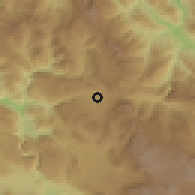 Shaded relief of the 59 km around Bochil, drawn from the GMTED2010 grid