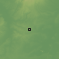 Shaded relief of the 59 km around Sayula de Alemán, drawn from the GMTED2010 grid