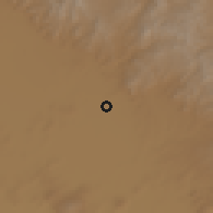 Shaded relief of the 58 km around Silao, drawn from the GMTED2010 grid