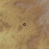 Shaded relief of the 59 km around Tejupilco de Hidalgo, drawn from the GMTED2010 grid