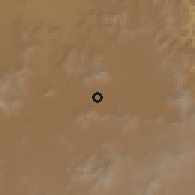Shaded relief of the 58 km around Tepatepec, drawn from the GMTED2010 grid