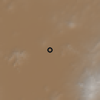 Shaded relief of the 59 km around Tepexpan, drawn from the GMTED2010 grid