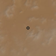 Shaded relief of the 59 km around Tetepango, drawn from the GMTED2010 grid
