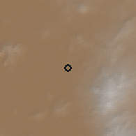 Shaded relief of the 59 km around Texcoco de Mora, drawn from the GMTED2010 grid
