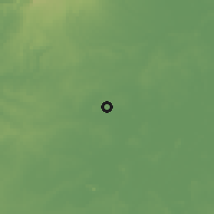 Shaded relief of the 59 km around Texistepec, drawn from the GMTED2010 grid