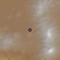 Shaded relief of the 59 km around Tlalmanalco de Velázquez, drawn from the GMTED2010 grid