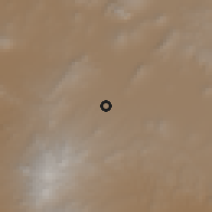 Shaded relief of the 59 km around Calpulalpan, drawn from the GMTED2010 grid