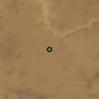 Shaded relief of the 58 km around Tlaquepaque, drawn from the GMTED2010 grid