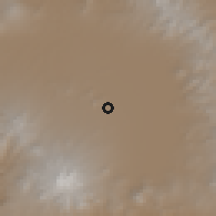 Shaded relief of the 59 km around Toluca de Lerdo, drawn from the GMTED2010 grid