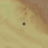 Shaded relief of the 59 km around Venustiano Carranza, drawn from the GMTED2010 grid